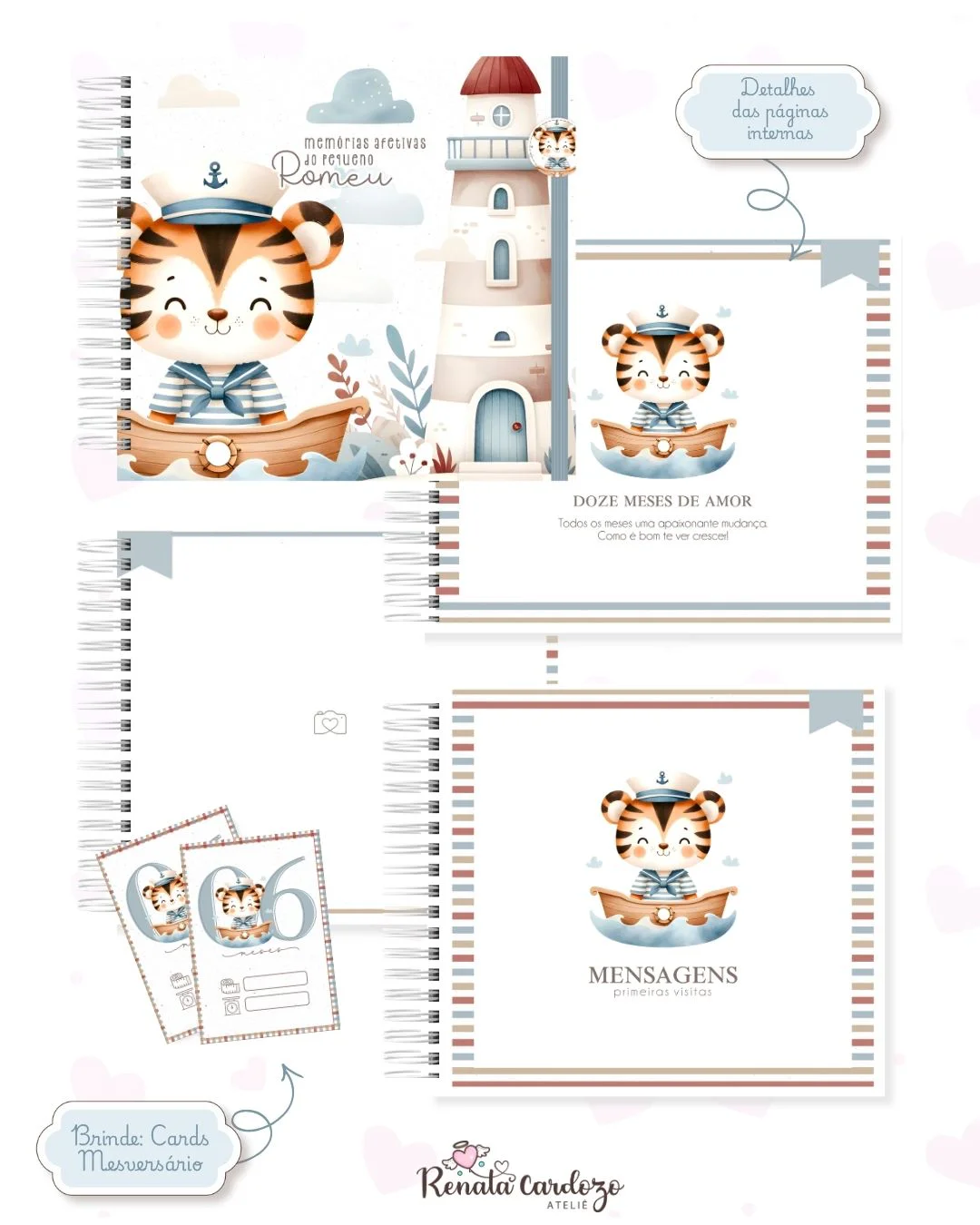 Tigre Baby Marinheiro - Imagem 3