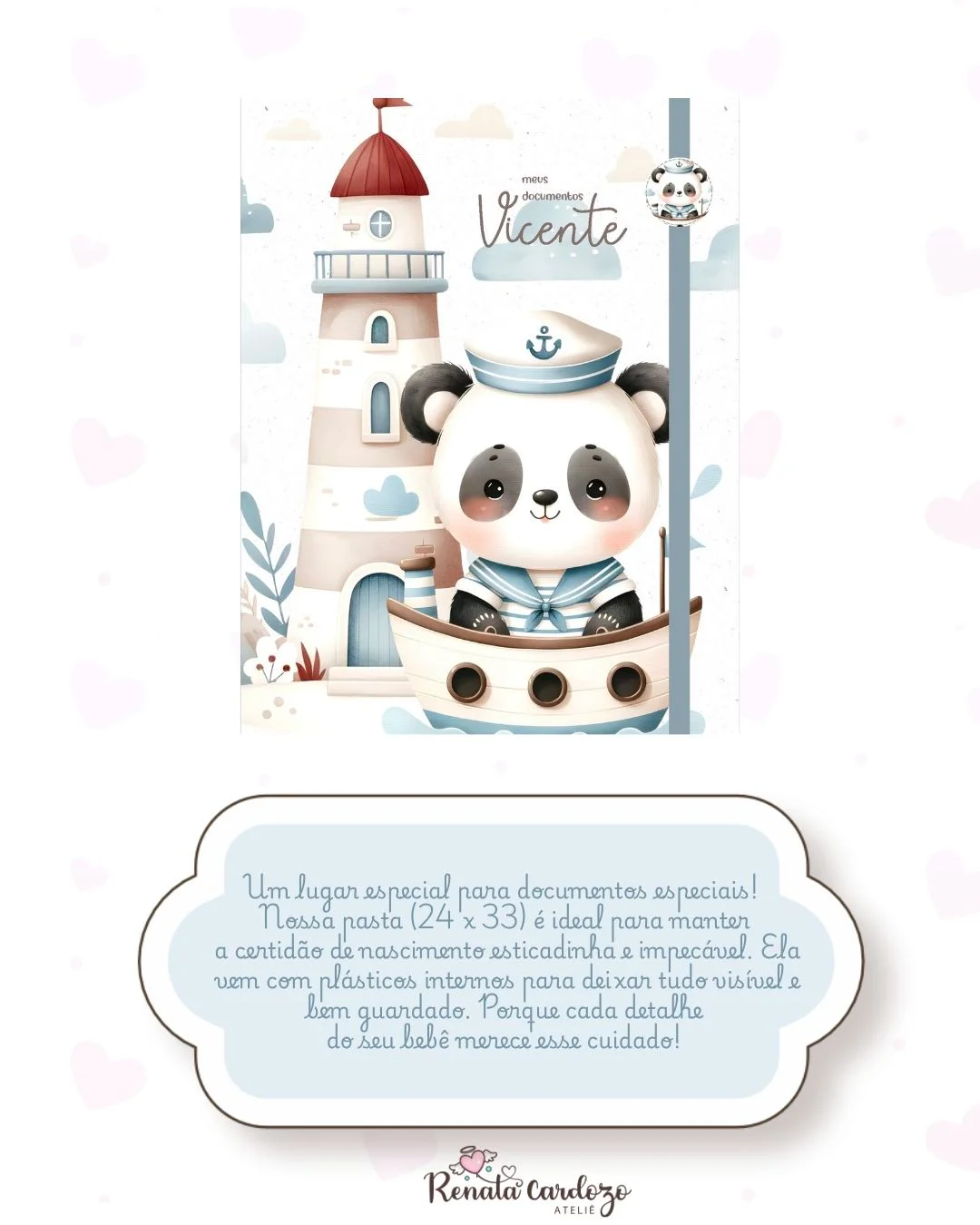 Panda Baby Marinheiro - Imagem 4